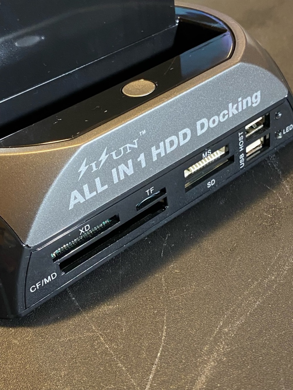 All In 1 HDD Docking Station - Gray